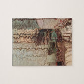 Egon Schiele - Segelboote in wellenbewegtem Wasser Puzzle (Horizontal)