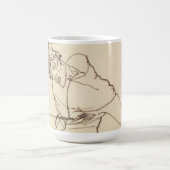Egon Schiele - Selbstportrait als St Sebastian Kaffeetasse (Mittel)