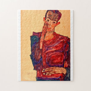 Egon Schiele - Selbstportrait Puzzle