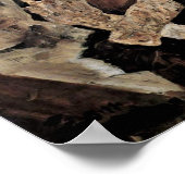 Egon Schiele - Selbstseher oder Tod und Mensch Poster (Ecke)