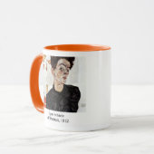 Egon Schiele , Self portrait, 1912 Tasse (Vorderseite Links)