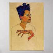 Egon Schiele Self Portrait Poster (Vorne)