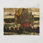 Egon Schiele - Single Houses Postkarte (Vorderseite)