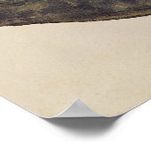 Egon Schiele 'Sitzende Frau' Expressionismus Kunst Poster (Ecke)