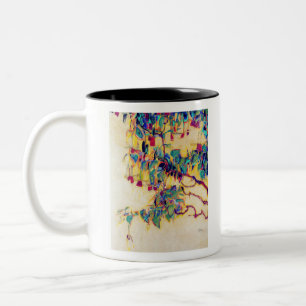 Egon Schiele Sonnenbaum Zweifarbige Tasse