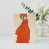 Egon Schiele - Stehend mit Halo Postkarte (Stehend Vorderseite)