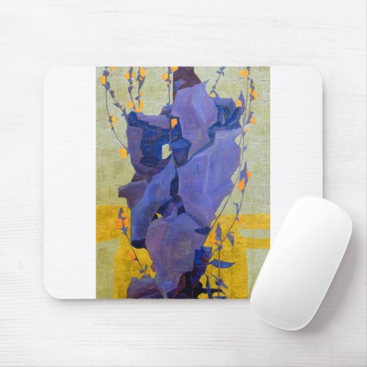 Egon Schiele Stilisierte Blume Mousepad (Mit Mouse)