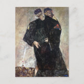 Egon Schiele The Hermits Postkarte (Vorderseite)