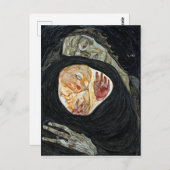 Egon Schiele Tode Mutter I Postkarte (Vorne/Hinten)