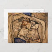 Egon Schiele - Umstellung Postkarte (Vorne/Hinten)