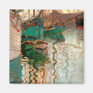 Egon Schiele un paisaje Magnet