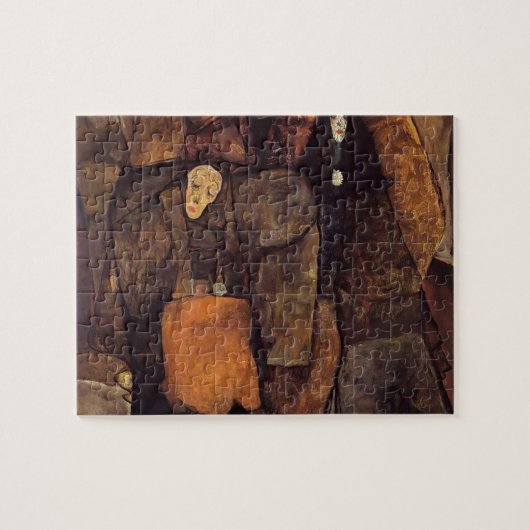 Egon Schiele - Verarbeitung Puzzle (Horizontal)