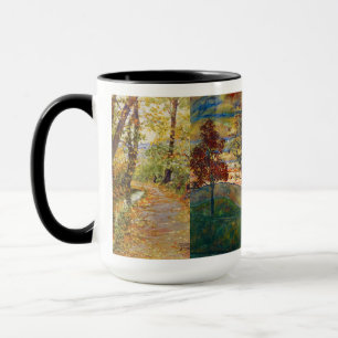 Egon Schiele Vier Bäume Baum Natur Park Tasse