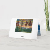 Egon Schiele Vier Bäume Naturpark Karte (Rückseite)