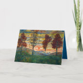 Egon Schiele Vier Bäume Naturpark Karte (Vorderseite)
