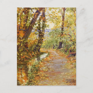 Egon Schiele - Winding Brook Postkarte