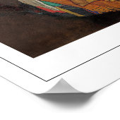 Egon Schiele Zedign Art Poster #13-3 (Ecke)