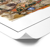 Egon Schiele Zedign Art Poster #18-2 (Ecke)