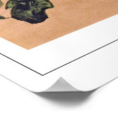 Egon Schiele Zedign Art Poster #222-3 (Ecke)