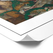 Egon Schiele Zedign Art Poster #7 (Ecke)