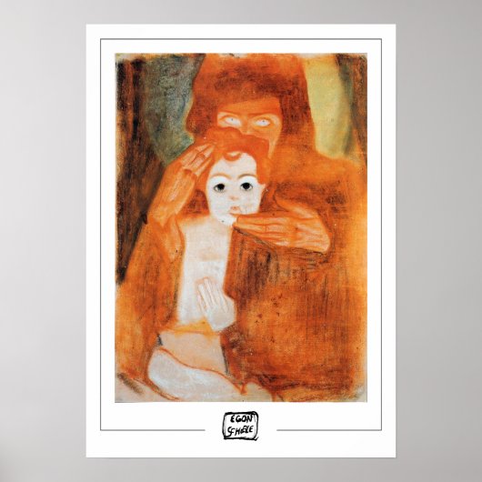Egon Schiele Zedign Art Poster #93-3 (Vorne)