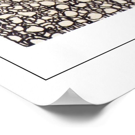 Egon Schiele Zedign Art Poster #95 (Ecke)