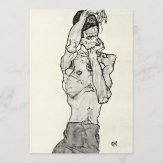 Egon Schiele - Zeichnungen II. Einladung