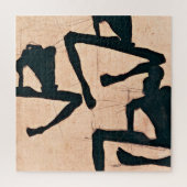 Egon Schiele - Zusammensetzung mit Mann drei Puzzle (Vertikal)