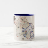 EGON SCHIELE ZWEIFARBIGE TASSE (Mittel)