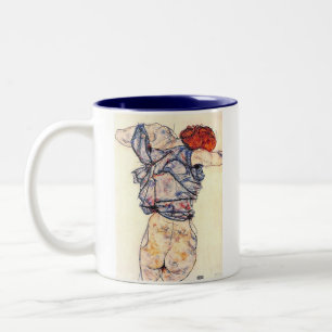 EGON SCHIELE ZWEIFARBIGE TASSE