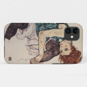 EgonSchiele Sitzfrau iPhone Kasten Case-Mate iPhone Hülle (Rückseite (Horizontal))
