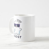 Egost Funny Halloween Ego Ghost Pun Kaffeetasse (Vorderseite Links)