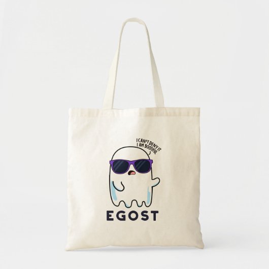 Egost Funny Halloween Ego Ghost Pun Tragetasche (Vorne)