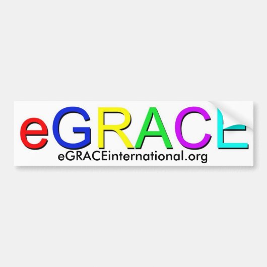 eGRACE: Der Autoaufkleber (Vorne)