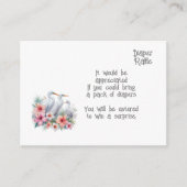 Egret Baby-Würfel Gewinnkarte Begleitkarte (Vorderseite)