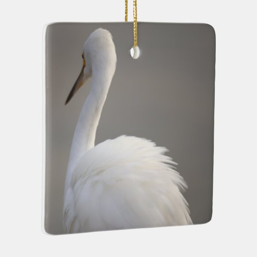 Egret Bird Ornament (Rechts)