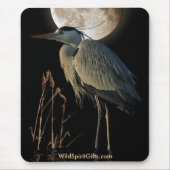 EGRET - BLUE HERON Mousepad Serie (Vorne)