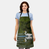 Egret Fish Fest Schürze (Getragen)