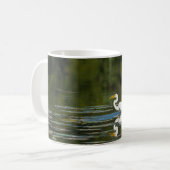 Egret Fish Fish Coffee Tasse (Vorderseite Links)