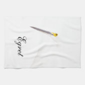 Egret-Headshot Handtuch (Horizontal)