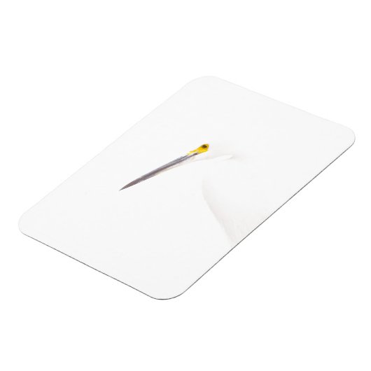 Egret-Headshot Magnet (Linke Seite)