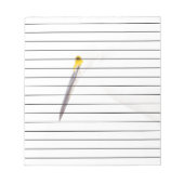 Egret-Headshot Notizblock (Vorderseite)