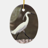 Egret Holiday Ornament (Vorne)