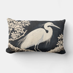 Egret II Throw Kissen