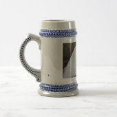 Egret im Bier Stein Bierglas (Links)