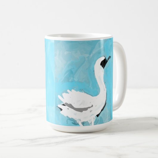 Egret Kaffeetasse (VorderseiteRechts)