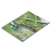Egret on Pond Notizblock (Linke Seite)