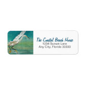 Egret Shorebird zur Wassermalerei (Vorne)