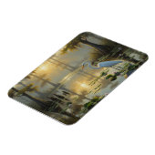 Egrets in Everglades National Park Morning Magnet (Linke Seite)