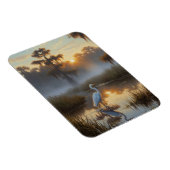 Egrets in Everglades National Park Morning Magnet (Rechte Seite)